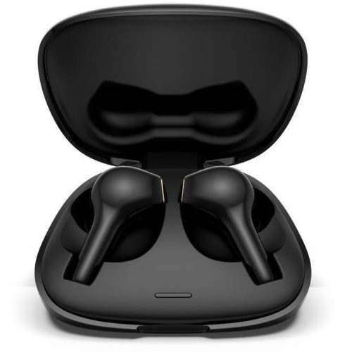 Bluetooth Stereo Headset, v5.0, TWS, nabíjací dok, vodotesný, potláčanie hluku, dotykové ovládanie, Lenovo HT06, čierny, továrenský