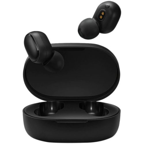 Bluetooth Stereo Earphones v5.0, TWS, Charging Dock, s potlačením hluku, Xiaomi AirDots / EarBuds Basic 2S, čierne, továrenské