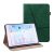 Apple iPad Mini (2021) (8.3), puzdro s priečinkom, stojan, kožený vzhľad, brúsený, tmavozelený