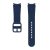 Samsung Galaxy Watch 4 (44 mm) / Watch 4 Classic (46 mm) SM-R870 / R890, silikónový zadný remienok, veľkosť M/L, nastaviteľný, antiperspirant, športový, tmavomodrý, továrenské