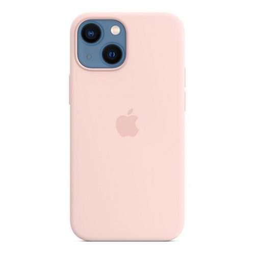 Apple iPhone 13 Mini, silikónové puzdro, kompatibilné s Magsafe, ružové, výrobné