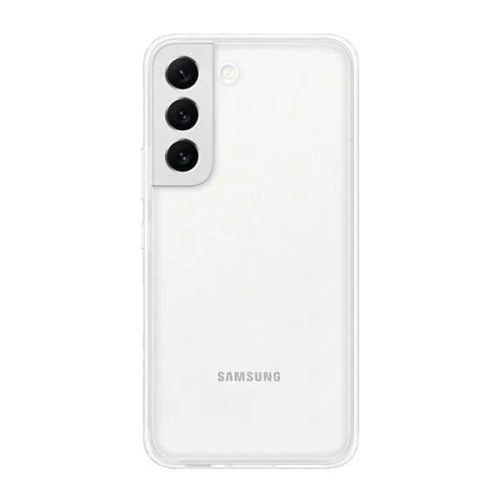 Samsung Galaxy S22 5G SM-S901, silikónové puzdro, odnímateľná zadná strana, biele, továrenské