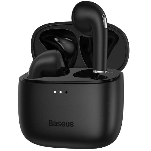Bluetooth stereo slúchadlá do uší, v5.0, TWS, nabíjací port, potláčanie šumu, dotykové ovládanie, vodotesné, Baseus Bowie E8, čierne