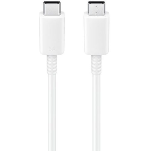 Nabíjací a dátový kábel USB Type-C, USB Type-C, 100 cm, rýchle nabíjanie, Samsung, biely, továrenský