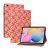 Samsung Galaxy Tab S6 Lite 10.4 / Tab S6 Lite 10.4 (2022) SM-P610 / P615 / P613 / P619, puzdro s priečinkom, stojan, pletený vzor, vzorovaná/ružová