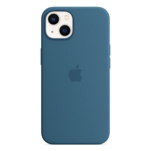 Apple iPhone 13, Silikónové puzdro, kompatibilné s Magsafe, svetlomodré, výrobné
