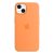 Apple iPhone 13, silikónové puzdro, kompatibilné s Magsafe, oranžové, výrobné