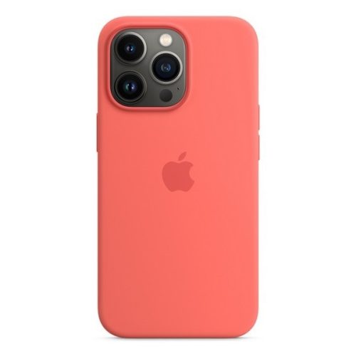 Apple iPhone 13 Pro, silikónové puzdro, kompatibilné s Magsafe, ružové, továrenské