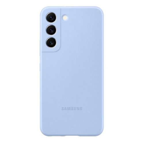 Samsung Galaxy S22 5G SM-S901, silikónové puzdro, svetlomodré, továrenské