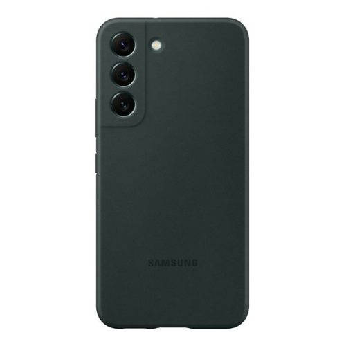Samsung Galaxy S22 5G SM-S901, silikónové puzdro, tmavozelené, továrenské
