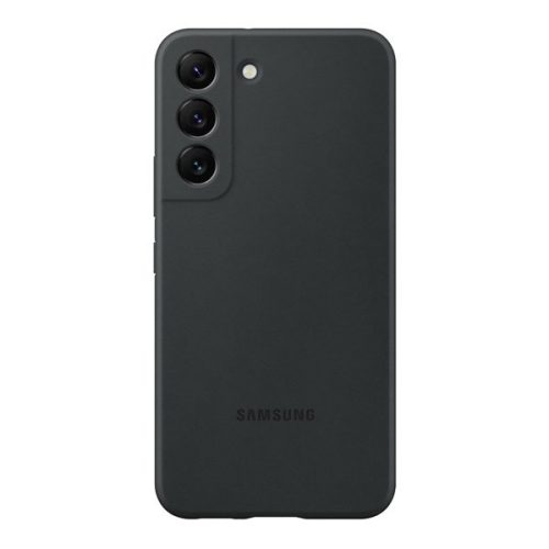 Samsung Galaxy S22 5G SM-S901, silikónové puzdro, čierne, továrenské