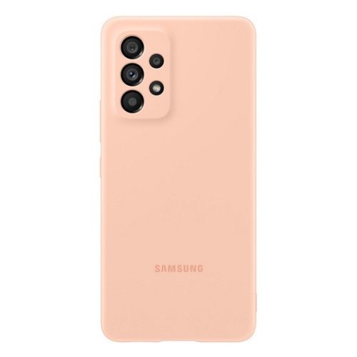 Samsung Galaxy A53 5G SM-A536U, silikónové puzdro, broskyňové, výrobné