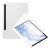 Samsung Galaxy Tab S7 11.0 / Tab S8 11.0, puzdro na priečinky, priehľadný predný kryt, držiak dotykového pera, kryt Note View Cover, biely, výrobné