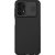 Samsung Galaxy A13 4G SM-A135F / A137F, Plastový zadný kryt, stredne odolný proti nárazu, ochrana fotoaparátu, pruhovaný vzor, Nillkin CamShield, čierny