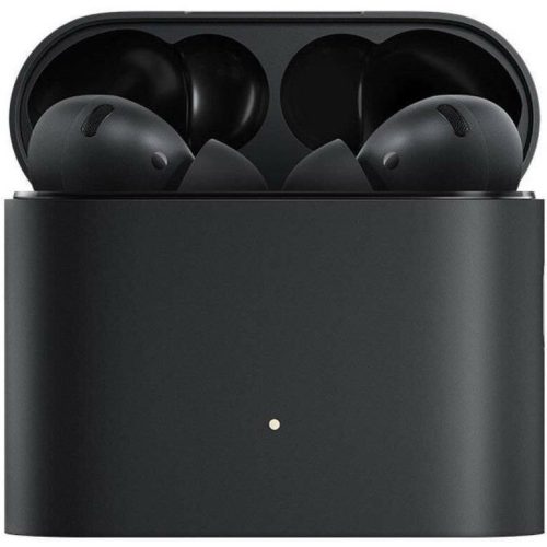Bluetooth stereo slúchadlá do uší, v5.0, TWS, nabíjací pohár, dotykové ovládanie, potláčanie hluku, Xiaomi Mi Earphones 2 Pro, čierne, továrenské