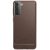 Samsung Galaxy S21 Plus 5G SM-G996, silikónové puzdro, stredne odolné proti nárazu, roh so vzduchovým vankúšom, bodkovaný vzor, UAG Lucent, priesvitné/oranžové
