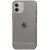 Apple iPhone 12 Mini, silikónové puzdro, stredný náraz, roh so vzduchovým vankúšom, bodkovaný vzor, UAG Lucent, priesvitná/svetlosivá