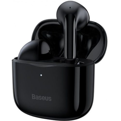 Stereo slúchadlá Bluetooth, v5.0, TWS, nabíjací dok, dotykové ovládanie, vodotesné, Baseus Bowie E3, čierna