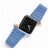 Apple Watch 1-6, SE (42 / 44 mm) / Watch 7 (45 mm), silikónový zadný remienok, magnetické zapínanie, reťaz Dux Ducis, modrá