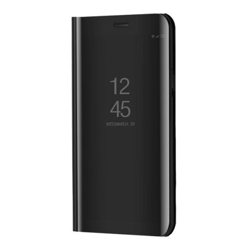 OnePlus Nord 2 5G, kryt s bočným otváraním a indikátorom hovoru, Smart View Cover, čierny (náhradný trh)