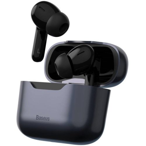 Bluetooth Stereo Headset, v5.1, TWS, Nabíjací dok, Dotykové ovládanie, Potláčanie hluku, Baseus Simu S1 Pro, sivá