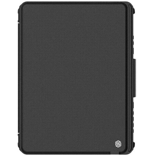 Apple iPad Pro 11 (2020 / 2021 / 2022), Bluetooth Keyboard Folder Case, stredne odolné voči nárazom, s držiakom Apple Pencil, ochrana fotoaparátu, Smart Case, Nillkin Bumper Combo, čierne