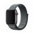 Apple Watch 1-6, SE (42 / 44 mm) / Watch 7-8 (45 mm) / Watch Ultra (49 mm), textilný remienok, silikónový rám, nastaviteľný, Devia Delux Sport3, tmavosivá