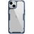 Apple iPhone 14, silikónové puzdro, plastový chrbát, ultratenké, Nillkin Nature Pro, modré
