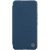 Apple iPhone 14 Plus, Puzdro s bočným otváraním, ochrana fotoaparátu, Nillkin Qin Pro Plain Leather Cloth, námornícka modrá
