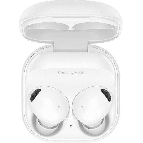Bluetooth Stereo Headset, v5.3, TWS, nabíjací dok, dotykové ovládanie, potlačenie hluku, vodotesný, Samsung Galaxy Buds 2 Pro, biely, továrenský