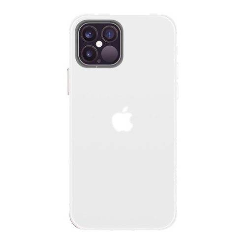 Apple iPhone 12 Pro Max, Silikónové puzdro, priesvitné