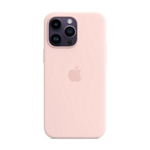 Apple iPhone 14 Pro Max, silikónové puzdro, kompatibilné s Magsafe, ružové, továrenské