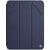 Apple iPad 10.9 (2022), puzdro s priečinkom, stredne odolné proti nárazu, s držiakom Apple Pencil, ochrana fotoaparátu, Smart Case, Nillkin Bevel, tmavomodré
