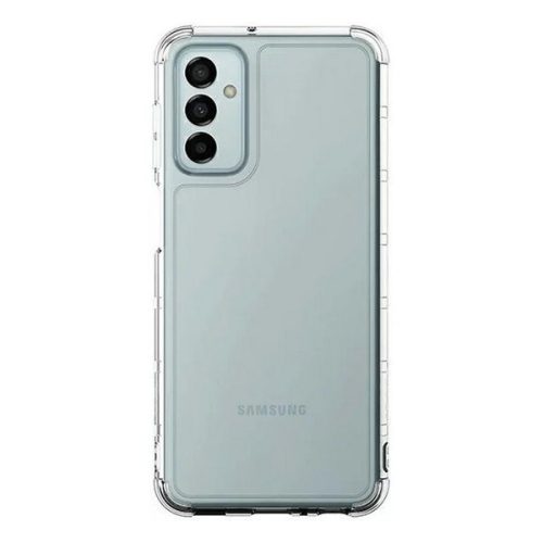 Samsung Galaxy M23 5G SM-M236B, silikónové puzdro, stredne odolné proti nárazu, bublinková päta, priehľadné, továrenské