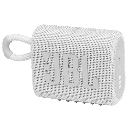 Prenosný reproduktor Bluetooth, 4,2 W, v5.1, závesný, vodotesný, JBL Go 3, sivý