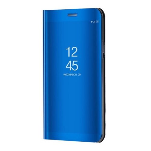 Realme 9i / Oppo A36 / A76 / A96 4G, Bočné otváracie puzdro s indikátorom hovoru, Smart View Cover, modré (náhradný trh)