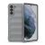 Samsung Galaxy S21 5G SM-G991, silikónové puzdro, stredne odolné proti nárazu, 3D vzor, svetlo sivá