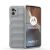 Motorola Moto G32, silikónové puzdro, stredne odolné proti nárazu, 3D vzor, svetlo sivá