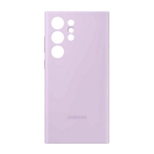 Samsung Galaxy S23 Ultra SM-S918, silikónové puzdro, fialové, továrenské