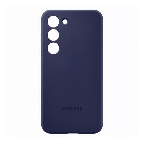 Samsung Galaxy S23 Plus SM-S916, silikónové puzdro, námornícka modrá, továrenské