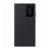 Samsung Galaxy S23 Ultra SM-S918, puzdro s bočným otváraním a indikátorom volania, držiak na karty, Smart View Wallet, čierne, továrenské