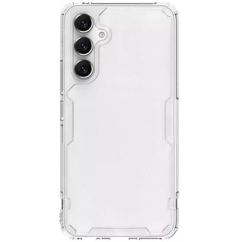Samsung Galaxy A54 5G SM-A546B, silikónové puzdro, plastová zadná časť, ultratenké, Nillkin Nature Pro, priehľadné