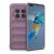 Huawei Mate 50 Pro, silikónové puzdro, stredne odolné proti nárazu, 3D vzor, fialové