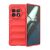 OnePlus 11, silikónové puzdro, stredne odolné proti nárazu, 3D vzor, červené