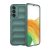 Samsung Galaxy A34 5G SM-A346B, silikónové puzdro, stredne odolné proti nárazu, 3D vzor, tmavozelené