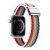 Apple Watch 1-6, SE, SE (2022) (42 / 44 mm) / Watch 7-8 (45 mm) / Watch Ultra (49 mm), textilný remienok, nastaviteľný, svetlý pruhovaný vzor, Dux Ducis Mixture, vzorovaný