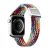 Apple Watch 1-6, SE, SE (2022) (42 / 44 mm) / Watch 7-8 (45 mm) / Watch Ultra (49 mm), textilný remienok, nastaviteľný, dúhový vzor, Dux Ducis Mixture, vzorovaný