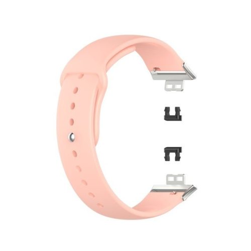 Huawei Watch Fit, silikónový remienok, ružový