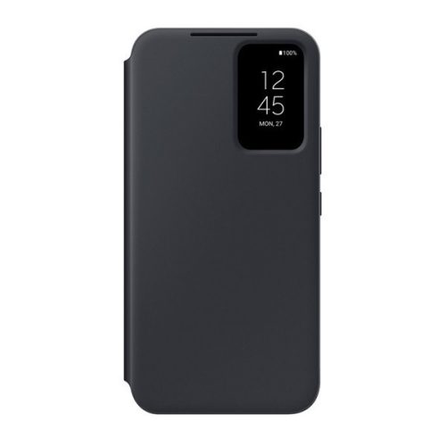 Samsung Galaxy A54 5G SM-A546B, bočné otváracie puzdro s indikátorom hovoru, držiak na karty, Smart View Wallet, čierne, z výroby