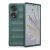 Huawei Honor 70, silikónové puzdro, stredne odolné proti nárazu, 3D vzor, tmavozelené